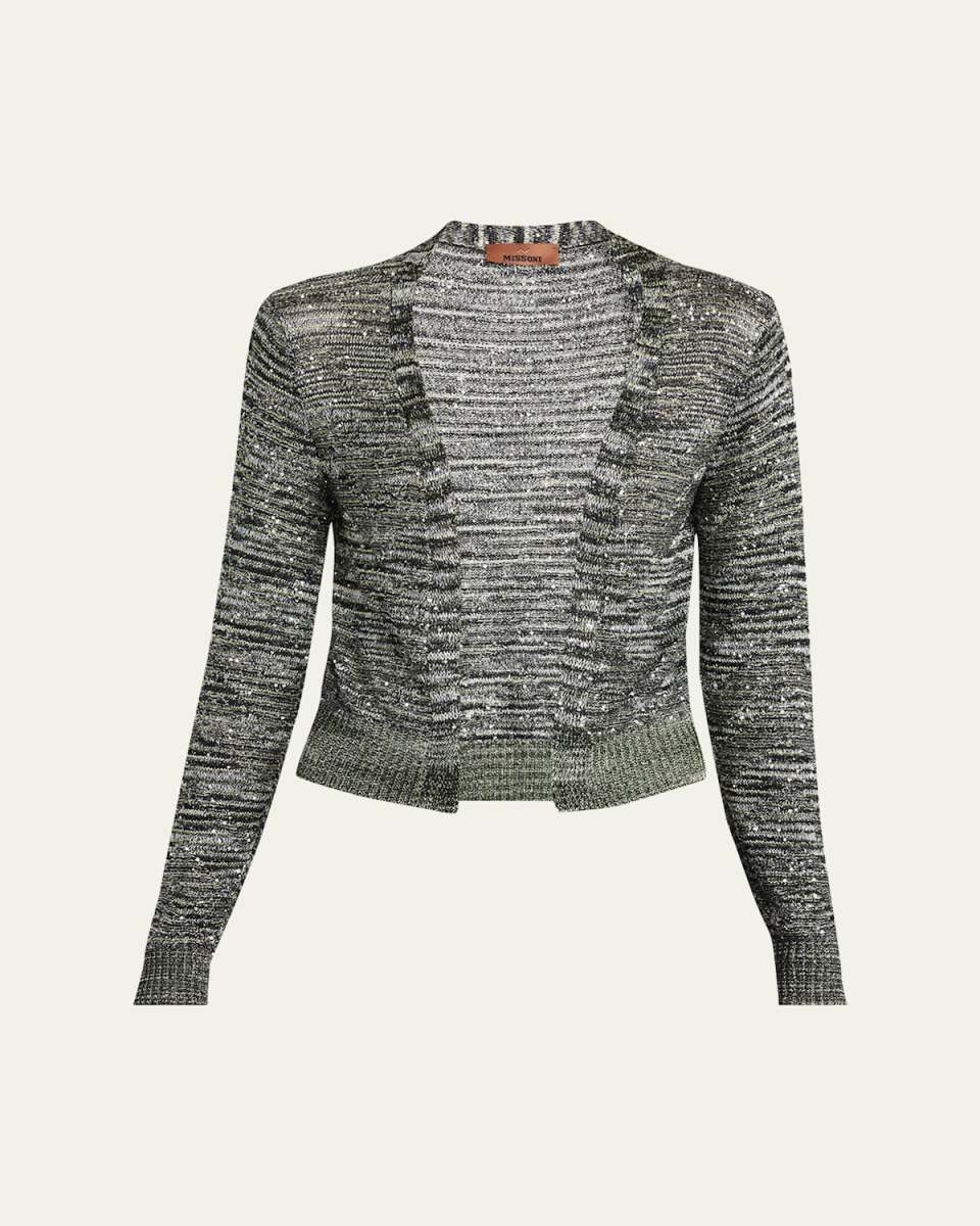 Tie-Dye Open Front Cardigan
